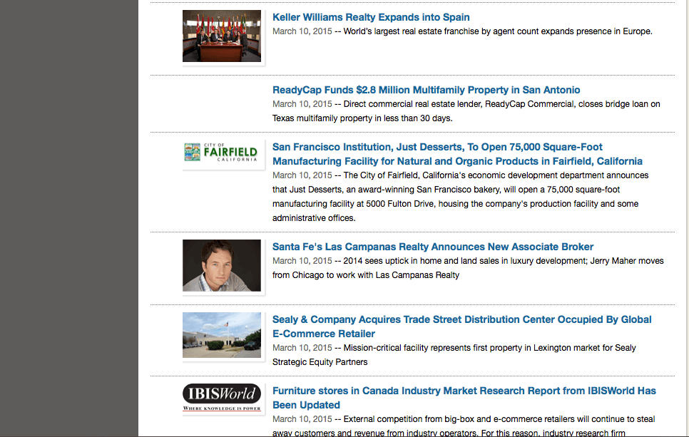 prweb real estate