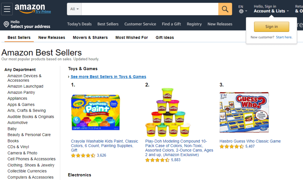 Finding The Best Selling Products on Amazon for Your Niche in 2020